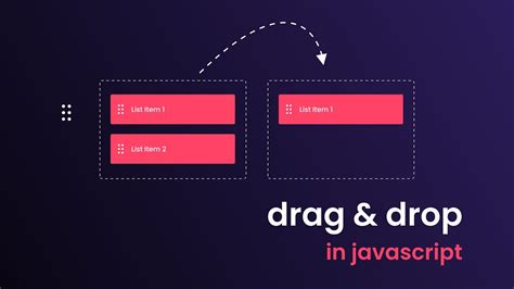 It fires up drag event only when you hold the handle. . Javascript drag and drop example codepen